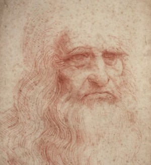 Leonardo, Self-Portrait-yoga